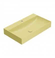 Globo T-Edge Раковина для установки на столешницу, 80x47см., цвет: Senape. B6R81.SE