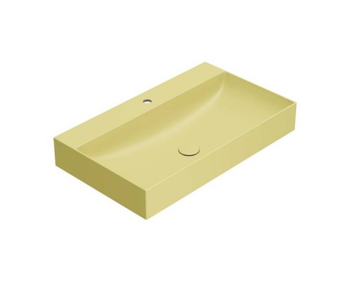 Globo T-Edge Раковина для установки на столешницу, 80x47см., цвет: Senape. B6R81.SE