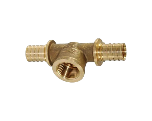 Тройник переходный Rehau RAUTITAN RX с ВР на боков. проходе 25-R3/4 -25 бронзовый. 14562961001 Тройник переходный Rehau RAUTITAN RX с ВР на боков. проходе 25-R3/4 -25 бронзовый. 14562961001