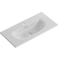 Мебельная раковина BelBagno BB-8099-3-80 глянцевая белая
