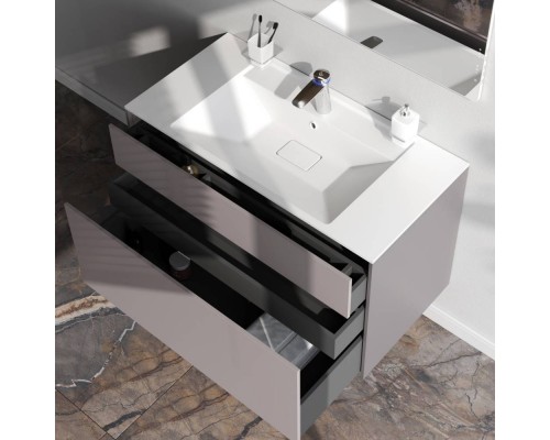 M50AFHX1003EGM База под раковину подвесная 100 см, 3 ящика, элегантный серый