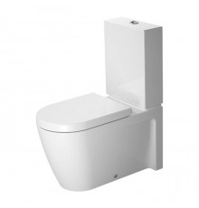 Duravit Starck 2 Унитаз моноблок приставной 72.5х37см, слив универсальный, с креплением, цвет: белый. 2129090000,  0933000005