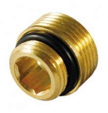 Ниппель для радиаторов Tiemme с соединениями 1/2 HP - 3/4 x18. 3390003