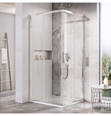 Ravak Blix Slim Душевое ограждение 90см., квадратное, транспарент, цвет: блестящий. X1LM70C00Z1