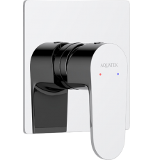 Смеситель для душа AQUATEK Оберон AQ1266CR С ВНУТРЕННЕЙ ЧАСТЬЮ, хром