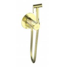 Гигиенический душ AltroBagno BM 060403 OrSp, со смесителем, С ВНУТРЕННЕЙ ЧАСТЬЮ, матовое золото
