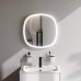 M8FMOX0551WGS Зеркало универсальное с контурной LED-подсветкой, ИК- сенсором, квадрат, 55 см