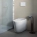 Artceram Hype Унитаз-биде 38х59см., напольный, безободковый, saniglaze, soft-close, с пультом управления, цвет: белый. KHYV002 01 00