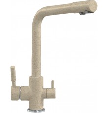 Смеситель для кухни Polygran Высокий Дуо 627550 опал