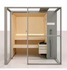 Effegibi Logica S Filo Сауна 214x250х217см, в нишу, цвет: Stone. LO 21 03 0009