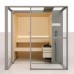 Effegibi Logica S Filo Сауна 214x250х217см, в нишу, цвет: Stone. LO 21 03 0009