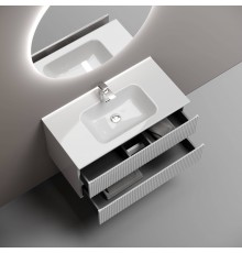 Тумба под раковину Sancos подвесная Snob R 90 Bianco SNR90W