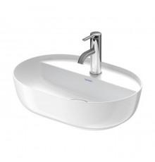 Duravit Luv Раковина накладная 50х35см., с 1 отв., с донным клапаном, без перелива, цвет: белый глянцевый. 0380500000