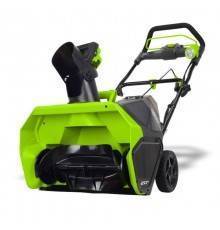 Снегоуборщик аккумуляторный Greenworks GD40SB бесщеточный (АКБ 4 А.ч; ЗУ)