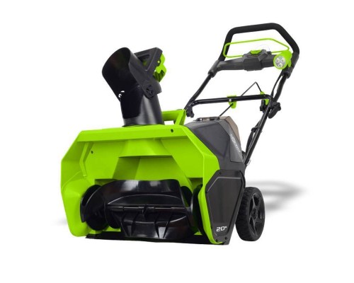 Снегоуборщик аккумуляторный Greenworks GD40SB бесщеточный (АКБ 4 А.ч; ЗУ)