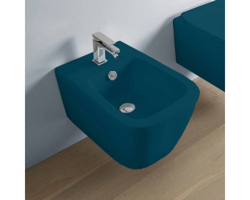 Artceram A16 Биде подвесное 36х52 см, 1 отв., цвет: petrolio. ASB001 42 00 Artceram A16 Биде подвесное 36х52 см, 1 отв., цвет: petrolio. ASB001 42 00