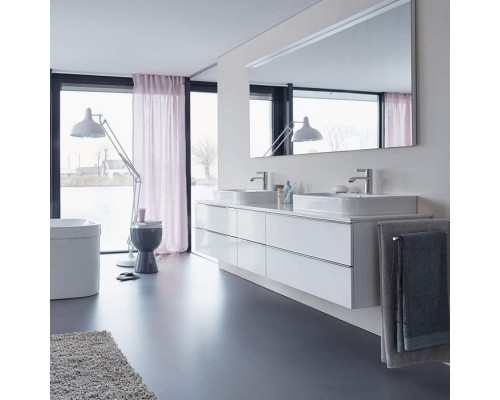 Duravit Happy D.2 Раковина 65х46см., встраиваемая сверху, 1 отв., со слив-переливом, с креплением, цвет: белый. 2315600000
