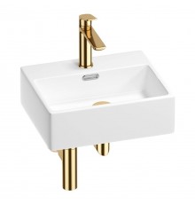 Комплект Wellsee Graceful Pro 201002893 белый глянцевый, золото, 4 в 1