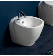 Simas Bohemien биде напольное с 1отв под смеситель 36.5x53.5см, цвет: белый. BO04bi*1