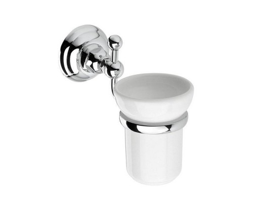 Nicolazzi Accessori Classica Стакан подвесной, цвет: хром/белый. 1488CR Nicolazzi Accessori Classica Стакан подвесной, цвет: хром/белый. 1488CR