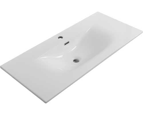 Мебельная раковина BelBagno BB-8099-100 глянцевая белая