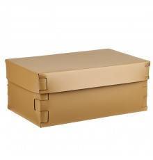 Colombo Adj Коробка Snob 32x20хH13.5см., настольная, цвет: горчичный/оливковый. BADJ3220-4055