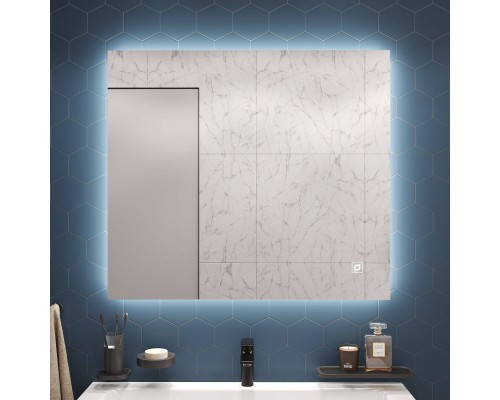 Зеркало MebelVann Торино 90x80, с подсветкой Зеркало MebelVann Торино 90x80, с подсветкой