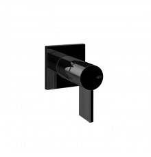 Gessi Inverso Rigato Смеситель для раковины настенный на 1 выход: Black Metal PVD (внешняя часть). 73509#706