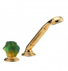 THG  Dragon Jade Ручной душ на борт ванны, 2 отв., цвет: золото/хрусталь. U5H-F01-6532/60A
