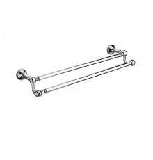 RE 216.92 OLD BRASS Держатель полотенца, 2 перекладины, 40 см, бронза RE21692