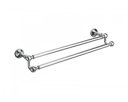 RE 217.51 CHROME Держатель полотенца, 2 перекладины, 60 см, хром RE21751