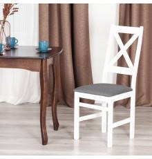 Комплект стульев TetChair Дельфийская Crossman тёмно-серый, white, 2 шт