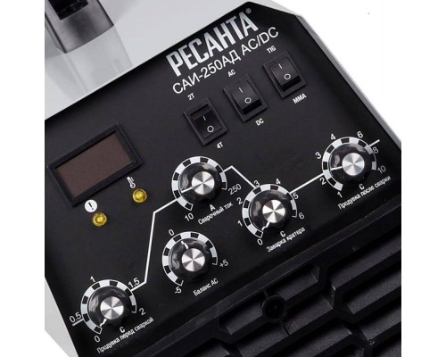Аппарат сварочный инверторный Ресанта САИ-250АД AC/DC Аппарат сварочный инверторный Ресанта САИ-250АД AC/DC