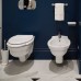 DevonDevon Westminster Унитаз подвесной 35x54см, цвет: белый. IBWCSWES