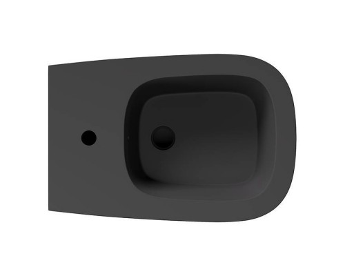 Alice Wunder Биде подвесное 53х31см., цвет: чёрный матовый. 45010108,  FIX10WBKLIX