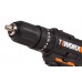 Дрель-шуруповерт ударная аккумуляторная WORX WX370, 50Нм, 20В, 2Ач x2, ЗУ 2А, кейс