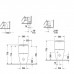 Duravit Me by Starck Унитаз  моноблок   37х65 см, слив универсальный,  с креплениями, цвет белый/хром. 0938100005,  2170092000