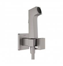 Hansgrohe Bidette Гигиенический душ со смесителем, держателем и шлангом 125см., цвет: шлифованный черный хром. 29233340