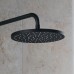 Duravit Shower Верхний душ Oslash;25см., 1 режим, настенный/потолочный, цвет: черный матовый. UV0660018046