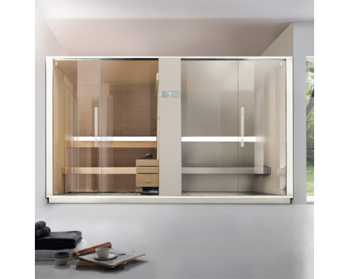 Effegibi Logica SH СаунаХаммам 373x171x226см, в нишу, цвет: Soft Sand. LO 40 01 0005 Effegibi Logica SH СаунаХаммам 373x171x226см, в нишу, цвет: Soft Sand. LO 40 01 0005