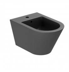 Azzurra Forma Биде подвесное 54х37х34см , с 1 отв., цвет: Carbone. FMBKS000000MCA*1