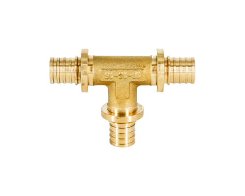 Тройник равносторонний Ø16 ELSEN, латунь, CN