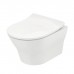TOTO MH Унитаз подвесной 39.4x53x33.9см, безободковый, Tornado Flush, CeFiONtect, цвет: белый. CW162Y#XW