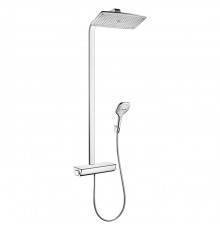 Hansgrohe Raindance E Душевая система: смеситель термостатический, верхний душ 36х19см, ручной душ, шланг, цвет: хром. 27286000