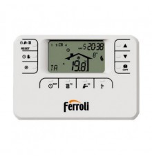 Пульт дистанционного управления Ferroli Romeo для работы с котлами по протоколу Opentherm. 013101XA
