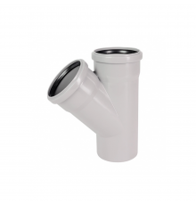 Тройник Ostendorf HTEAw, 50/5045 гр., цвет белый 559620