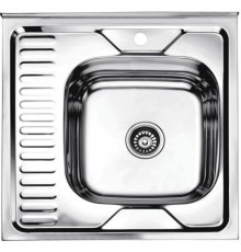 Мойка кухонная Ledeme L96060-R хром