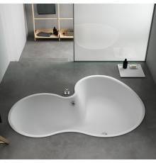 Agape DR Ванна встраиваемая 183.5x136.5x56.6 см, с отв. для подачи, цвет: белый. AVAS1089ZE