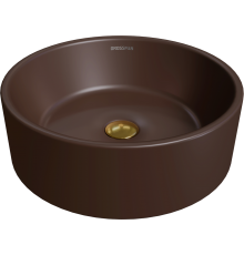 Раковина Grossman Color GR-3013 коричневая матовая