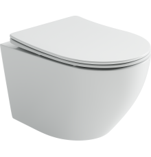 Унитаз подвесной Ceramicanova Uno Rimless CN11001 белый